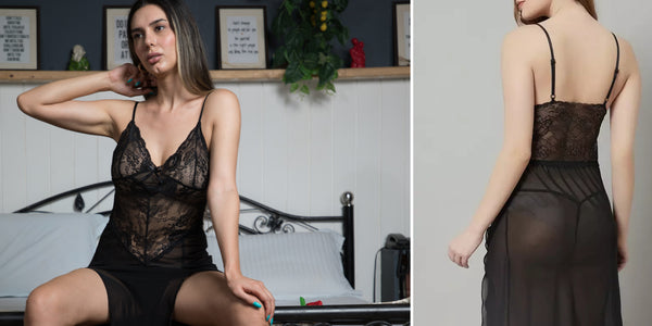 5 Sultry Black Bedroom Wear Options For Your Next Romantic Getaway