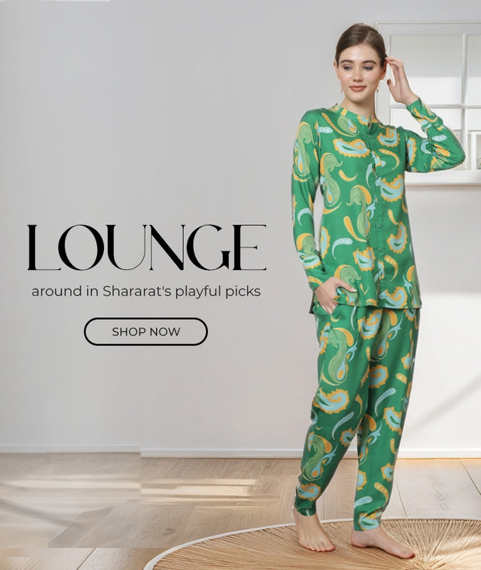 loungewear fashion - shararat