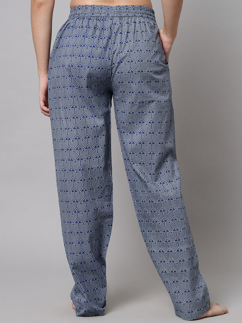 Tribal Print Pyjama - Blue
