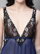 Women's Lace Above Knee Babydoll Dress/Nightwear Lingerie