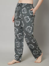 Women's Garfield Is My Spirit Animal Pyjama/Lounge Pants - Grey