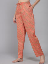 Paech Buti Print Women's Cotton Pyjama