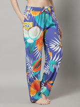 Women's Hoppin’ Clams Spongebob Pyjama/Lounge Pants - Blue