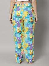 Women's F Is For Friends Spongebob Pyjama/Lounge Pants - Blue